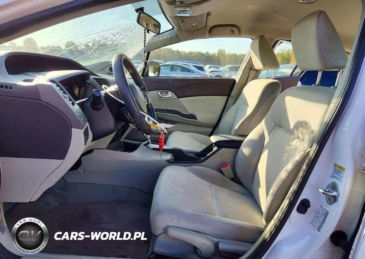 2012 Honda Civic Hybrid VIN:JHMFB4F20CS009731 - 7