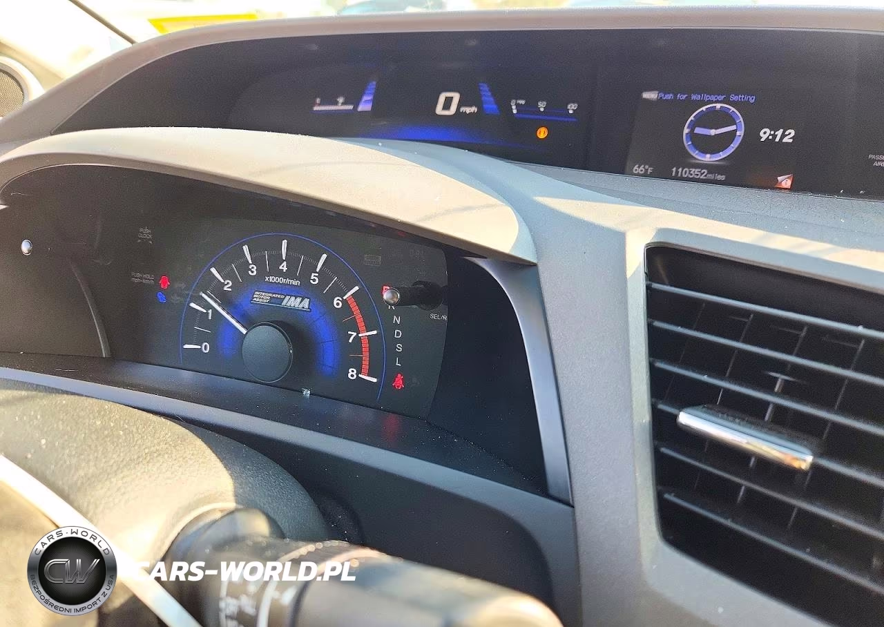 2012 Honda Civic Hybrid VIN:JHMFB4F20CS009731 - 9