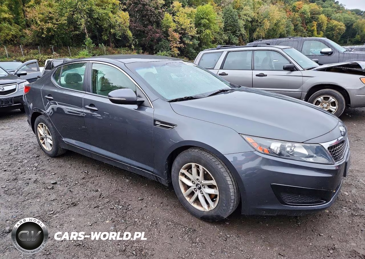 2011 Kia Optima Lx VIN:KNAGM4A7XB5168933 - 4
