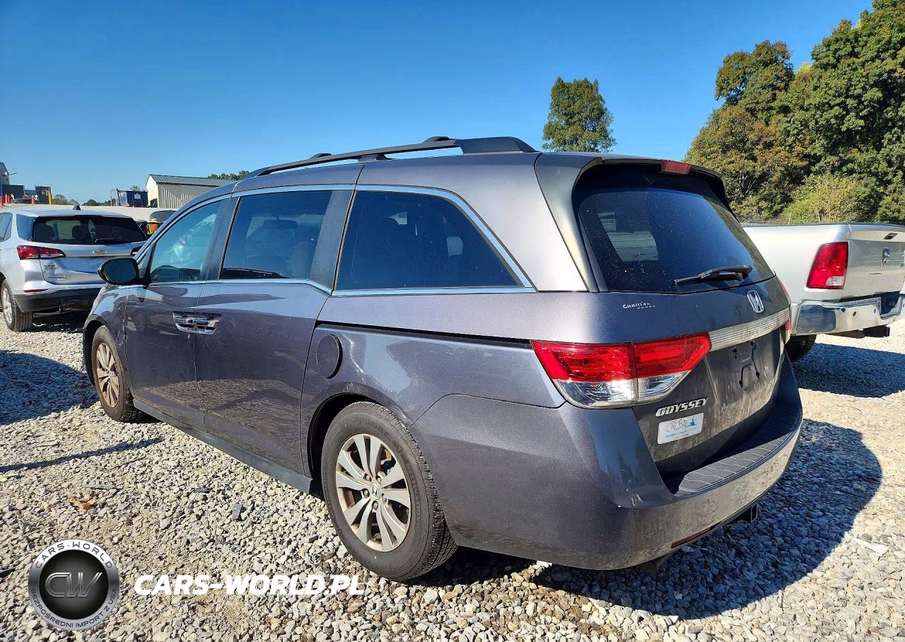 2017 Honda Odyssey Se VIN:5FNRL5H31HB016604 - 2