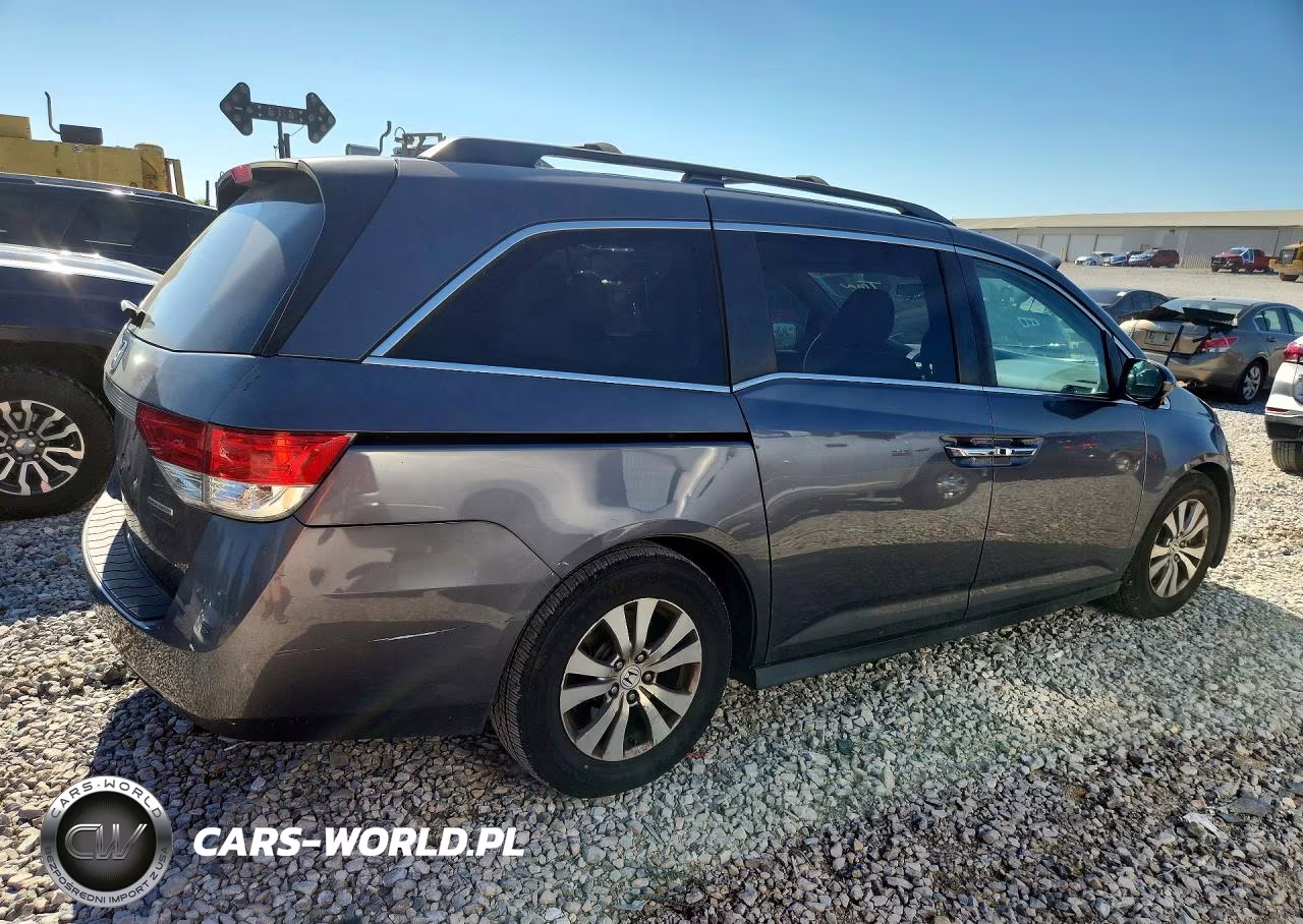 2017 Honda Odyssey Se VIN:5FNRL5H31HB016604 - 3