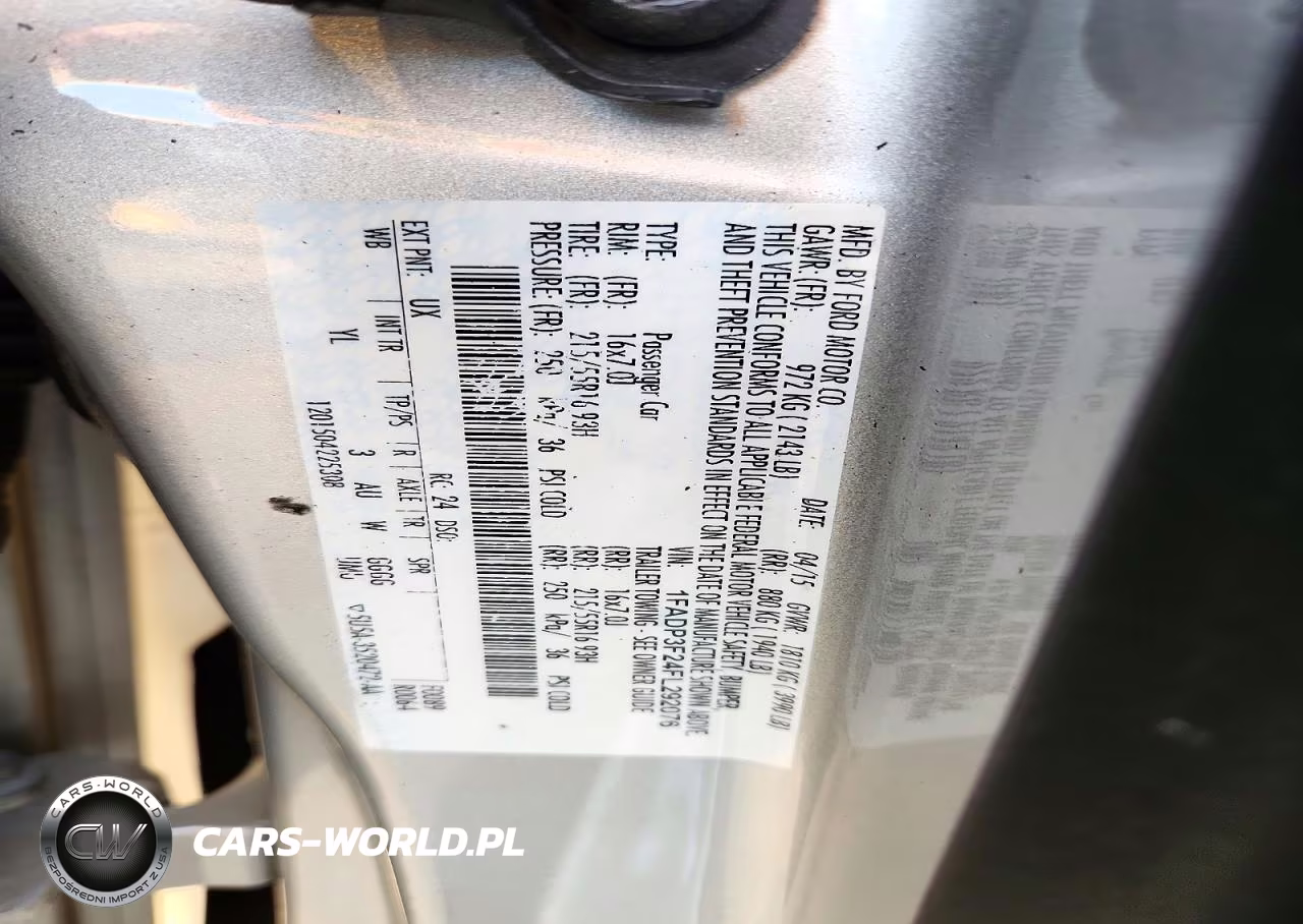 2015 Ford Focus Se VIN:1FADP3F24FL292076 - 12
