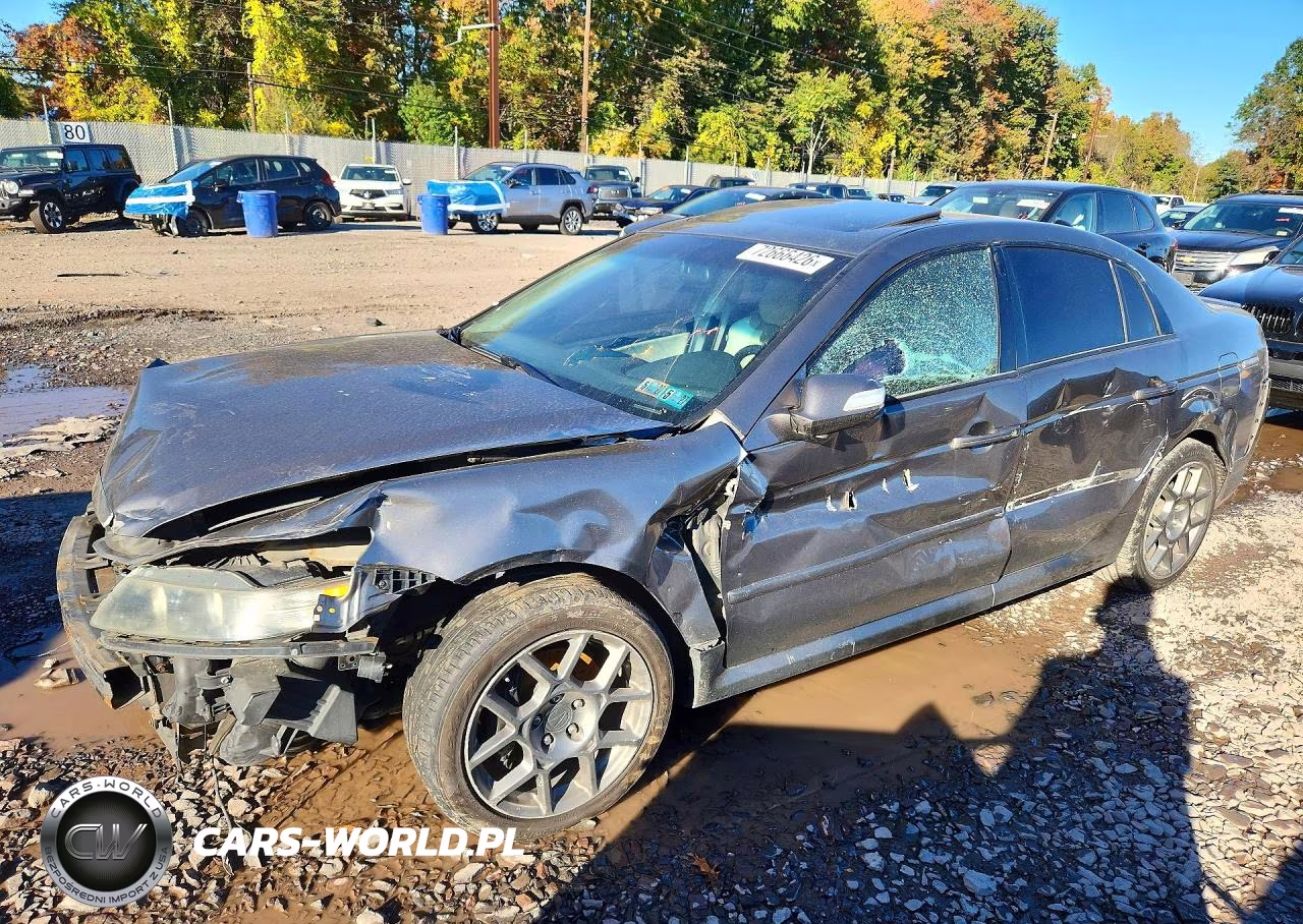 2008 Acura Tl Type S VIN:19UUA76528A021000 - 1