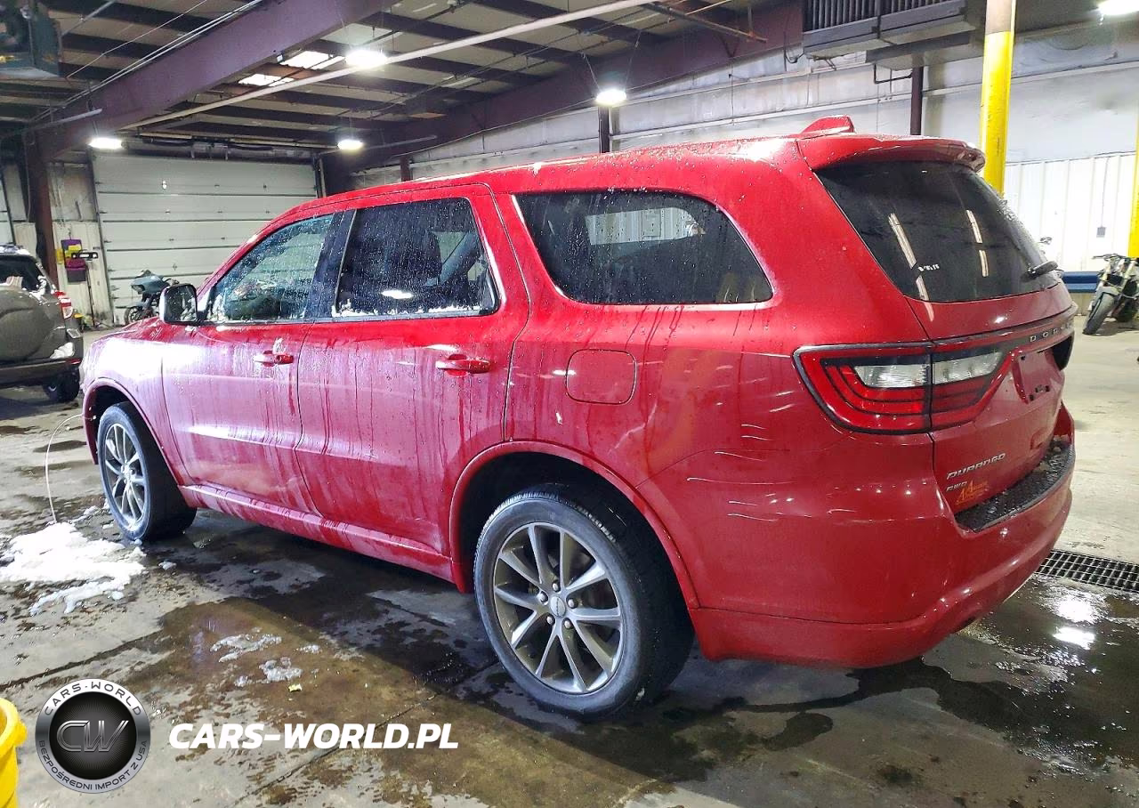 2017 Dodge Durango Gt VIN:1C4RDJDG3HC870117 - 2