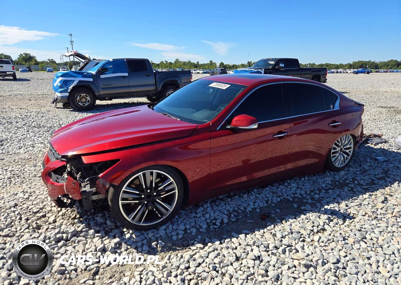 2015 Infiniti Q50 Sport VIN:JN1BV7AP7FM352883 - 1