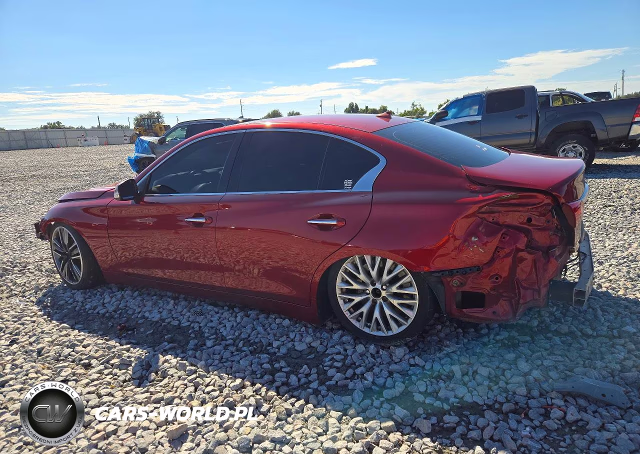2015 Infiniti Q50 Sport VIN:JN1BV7AP7FM352883 - 2