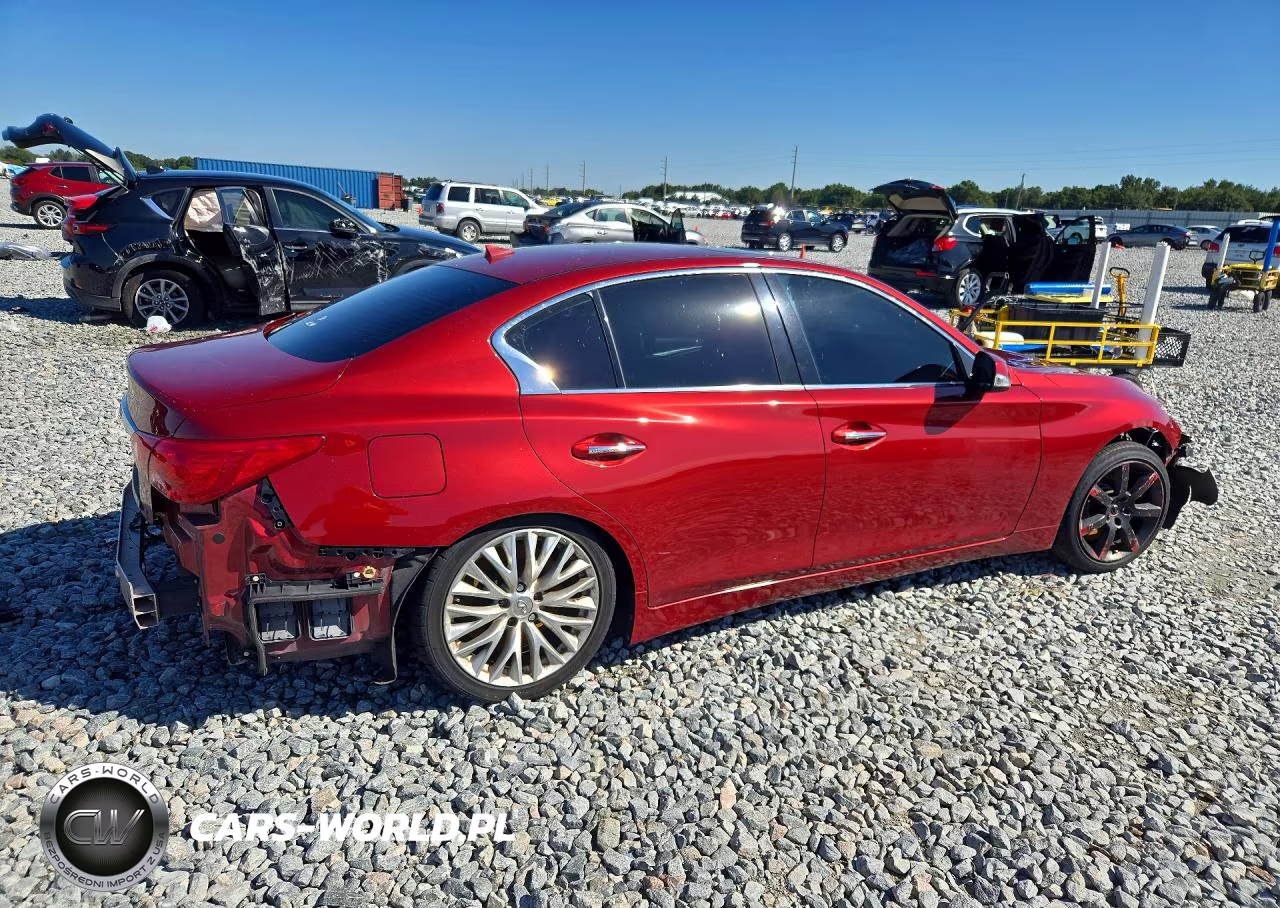 2015 Infiniti Q50 Sport VIN:JN1BV7AP7FM352883 - 3