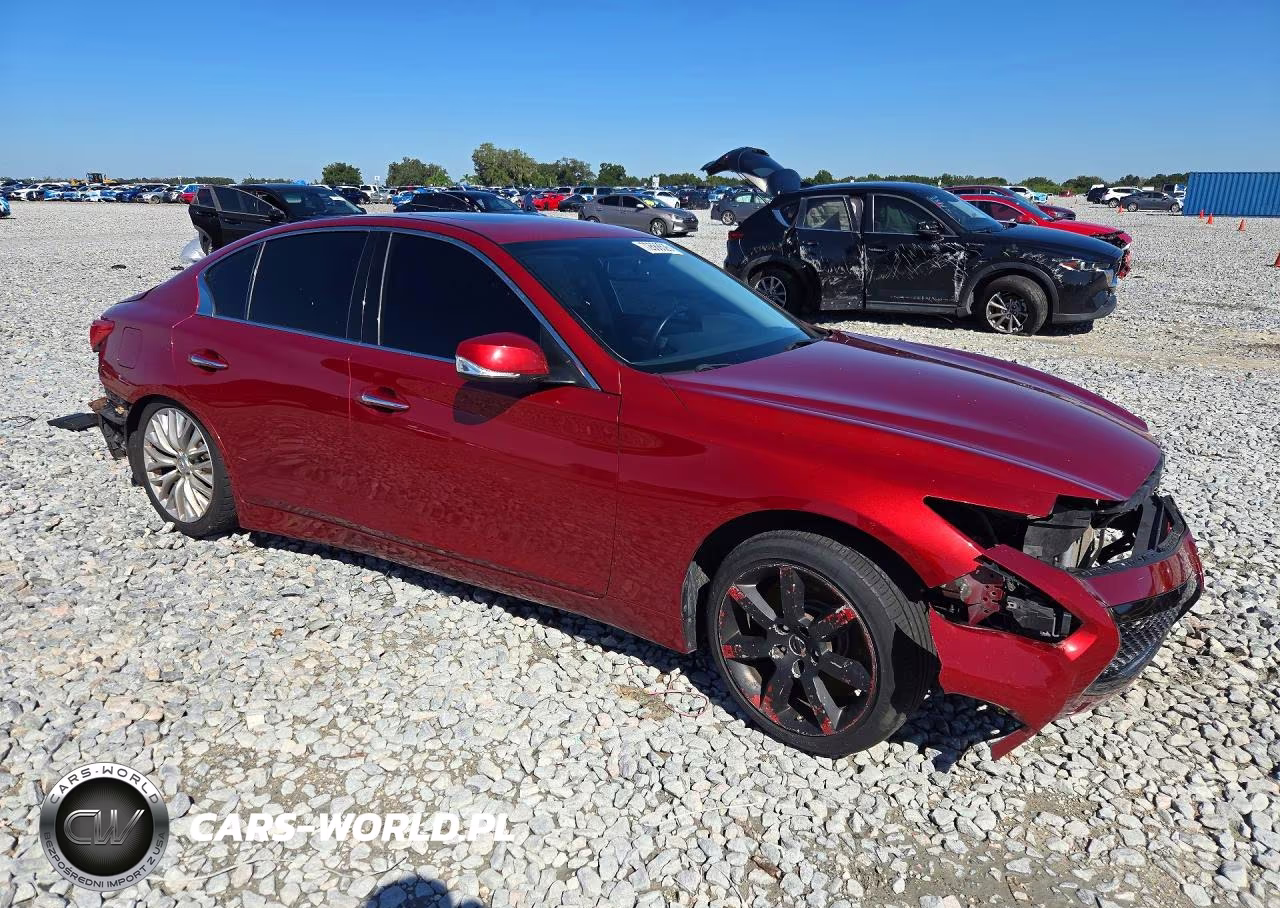 2015 Infiniti Q50 Sport VIN:JN1BV7AP7FM352883 - 4