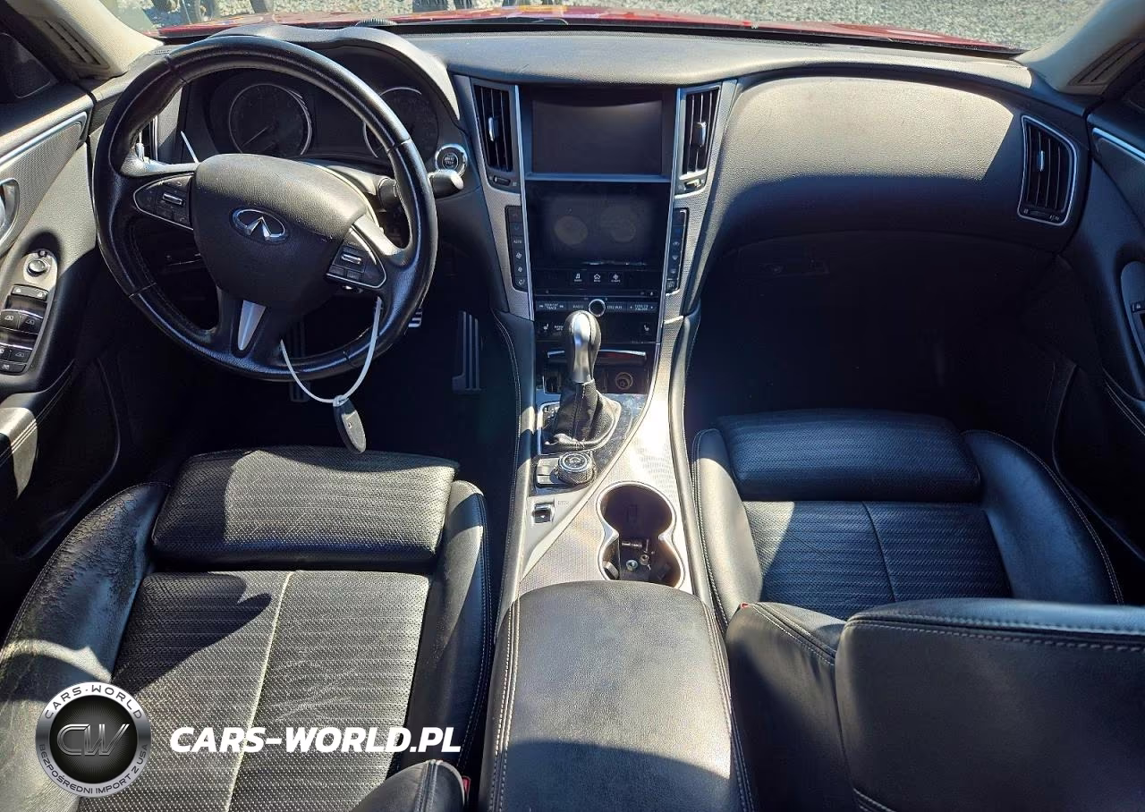 2015 Infiniti Q50 Sport VIN:JN1BV7AP7FM352883 - 8
