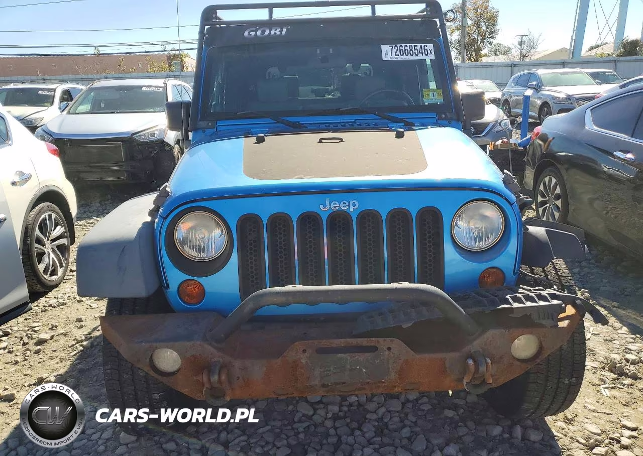 2009 Jeep Wrangler X VIN:1J4FA24199L785081 - 5