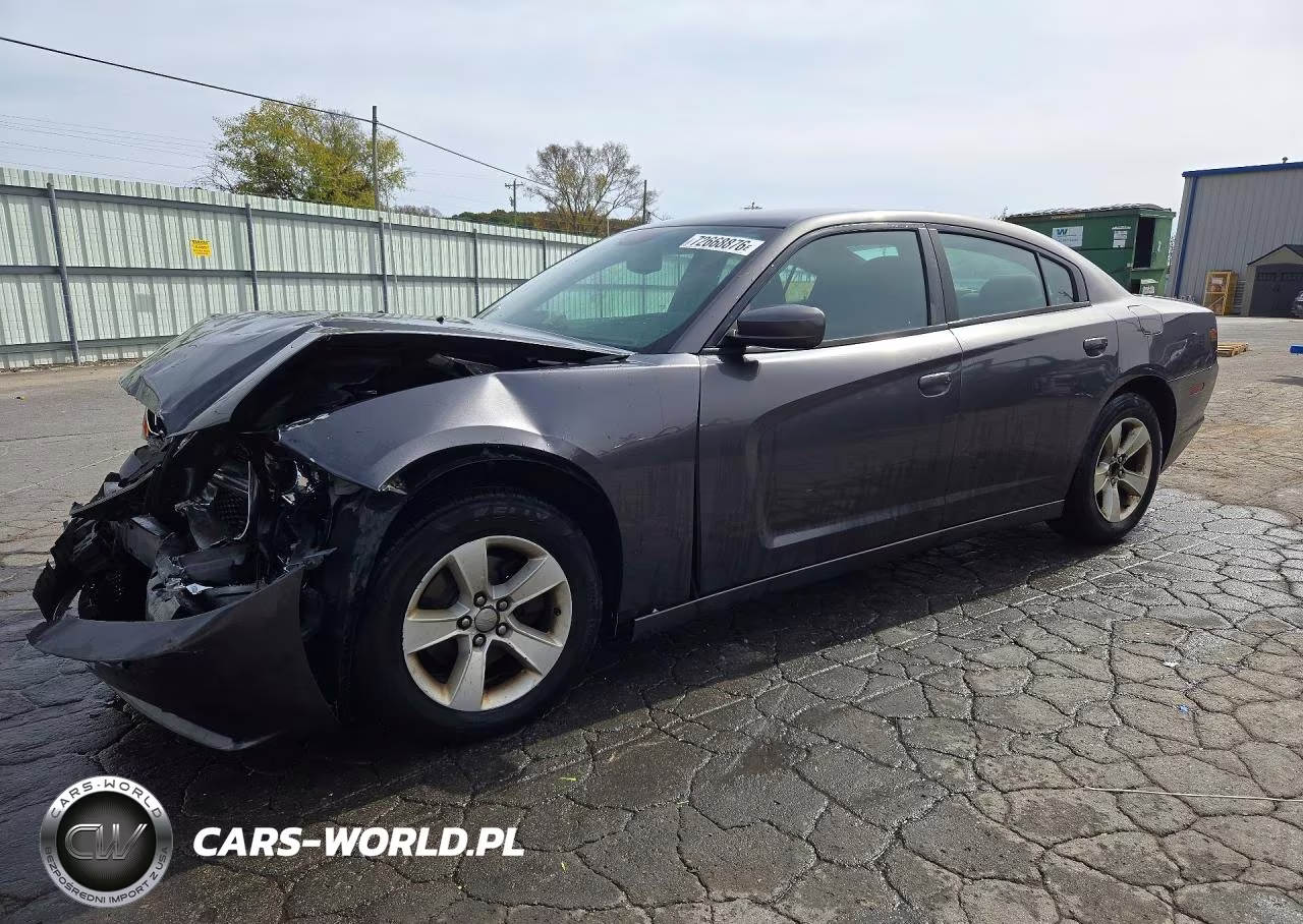 2013 Dodge Charger Se VIN:2C3CDXBG8DH725937 - 1