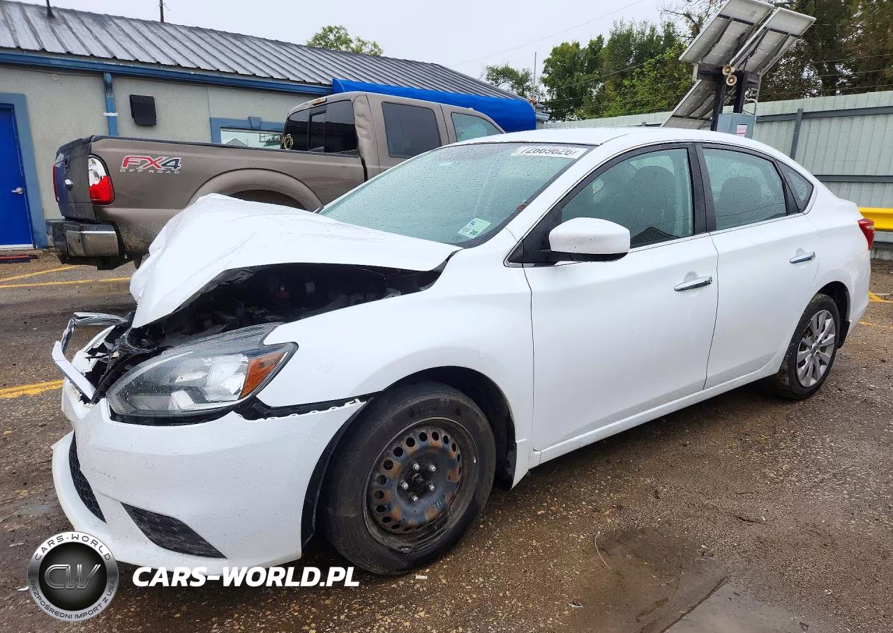 2017 Nissan Sentra Sv VIN:3N1AB7AP0HY300497 - 1