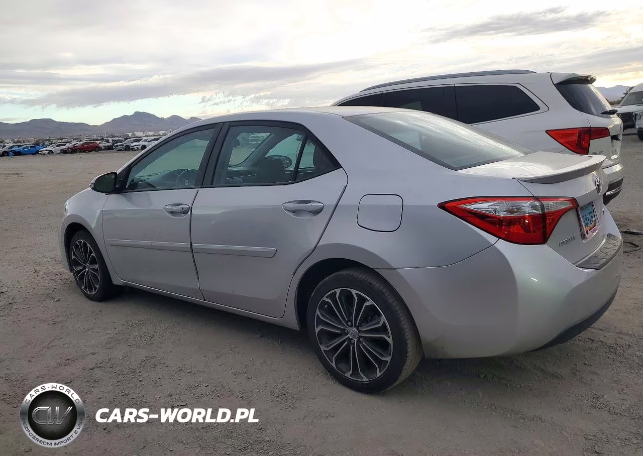 2015 Toyota Corolla S Plus VIN:5YFBURHE2FP202290 - 2