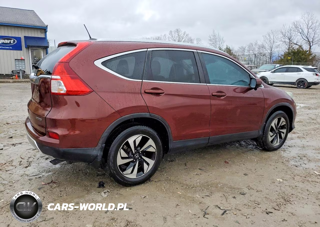 2016 Honda Cr-V Touring VIN:5J6RM3H98GL008706 - 3