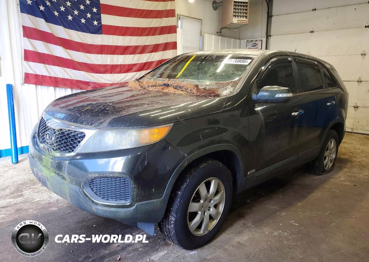 2011 Kia Sorento Lx VIN:5XYKTCA14BG112905 - 1