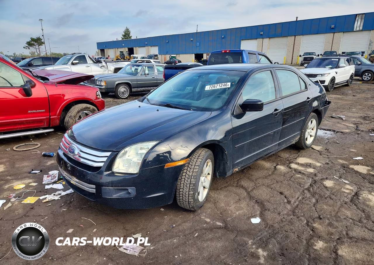 2007 Ford Fusion Se VIN:3FAHP07Z07R261955 - 1