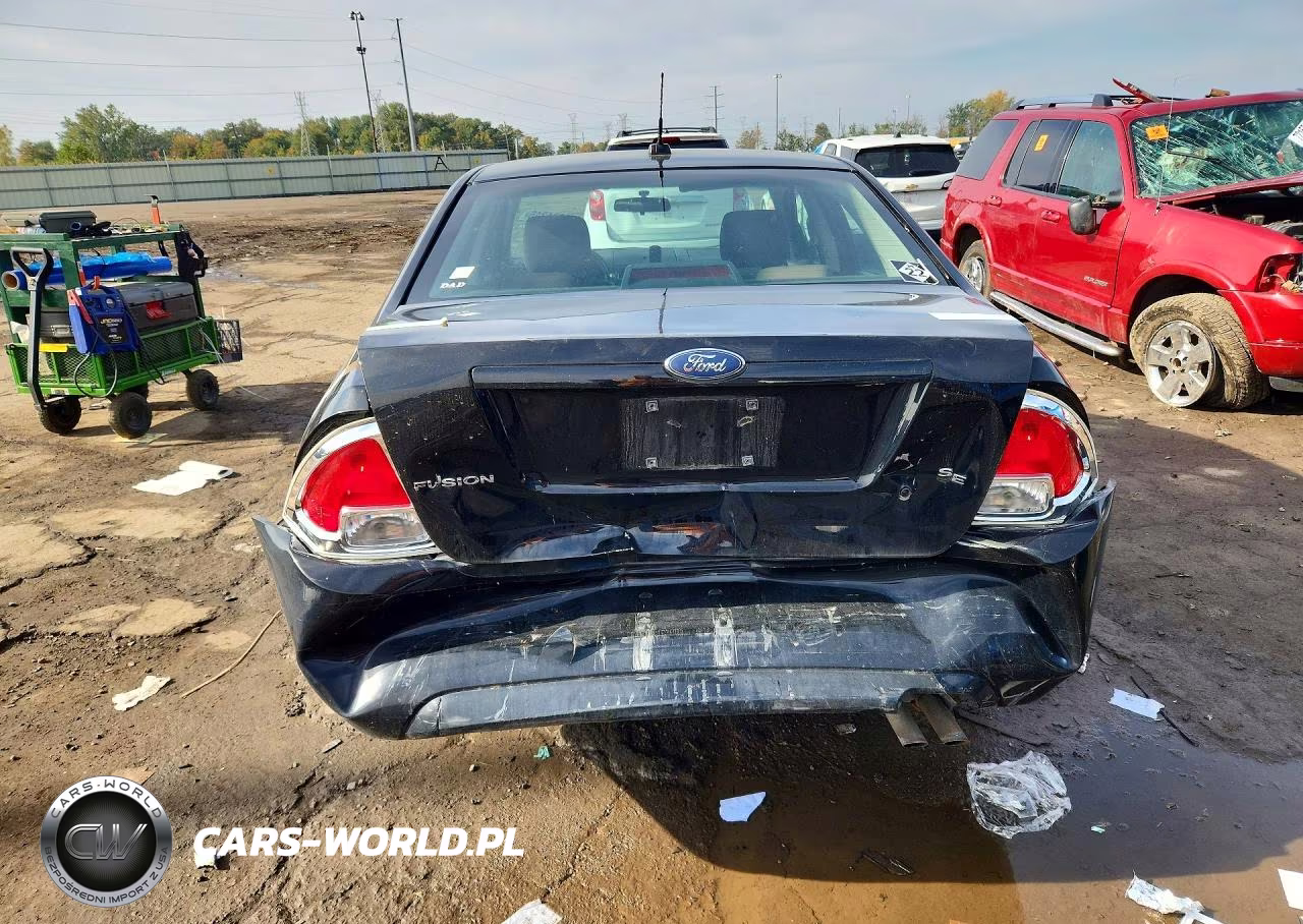 2007 Ford Fusion Se VIN:3FAHP07Z07R261955 - 6