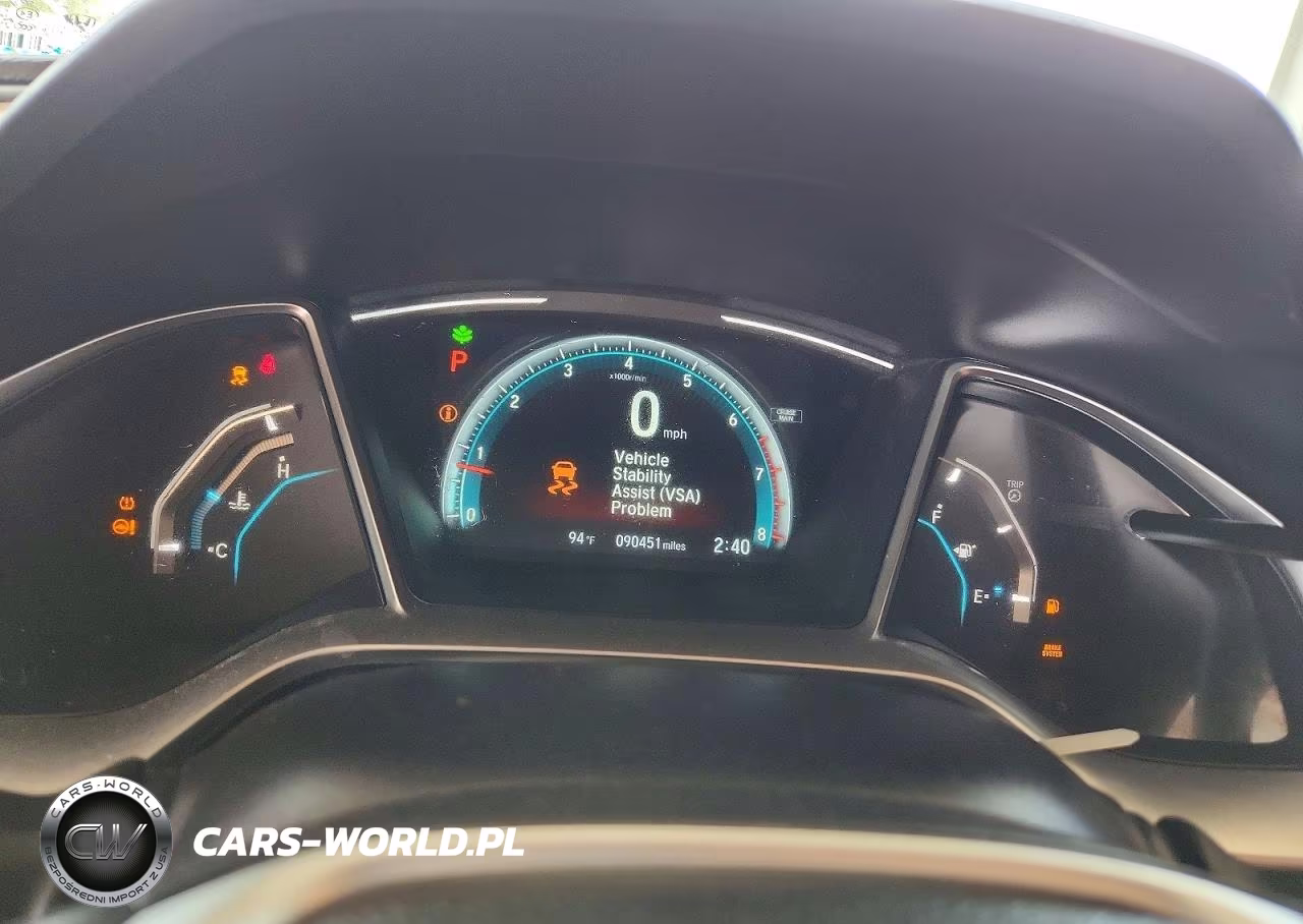2017 Honda Civic Ex-L VIN:2HGFC3B71HH357936 - 9