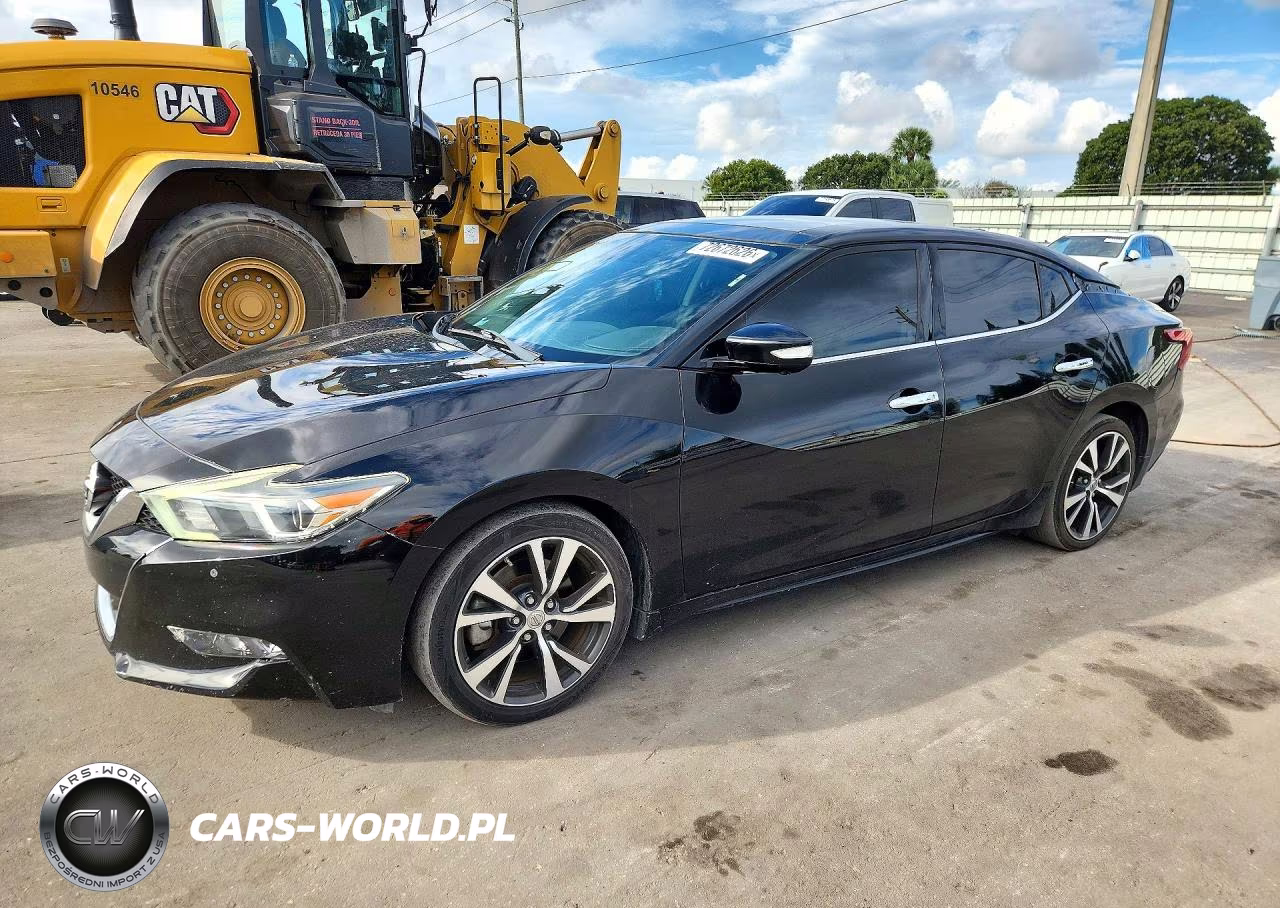 2017 Nissan Maxima 3.5 Platinum VIN:1N4AA6AP4HC366172 - 1
