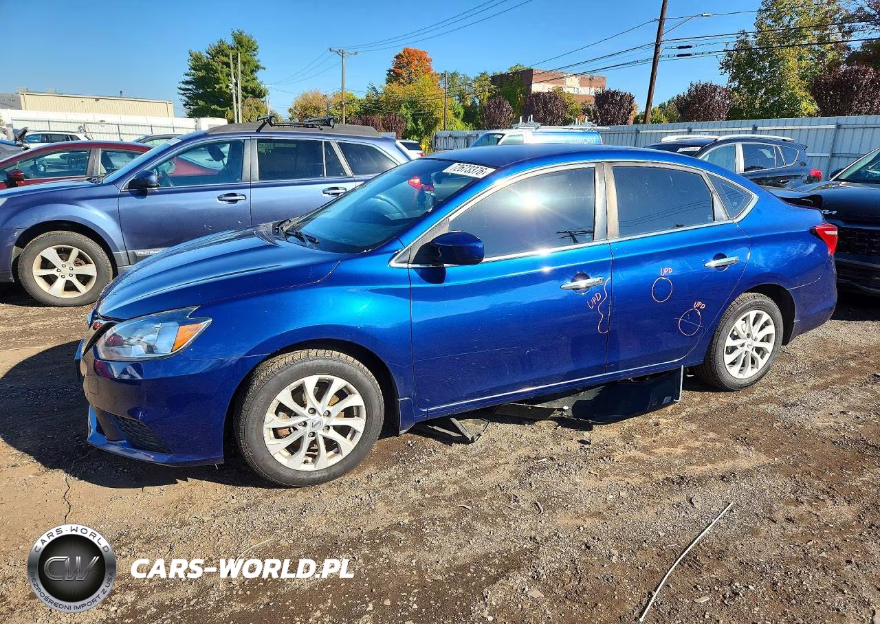 2018 Nissan Sentra Sv VIN:3N1AB7AP2JY264950 - 1