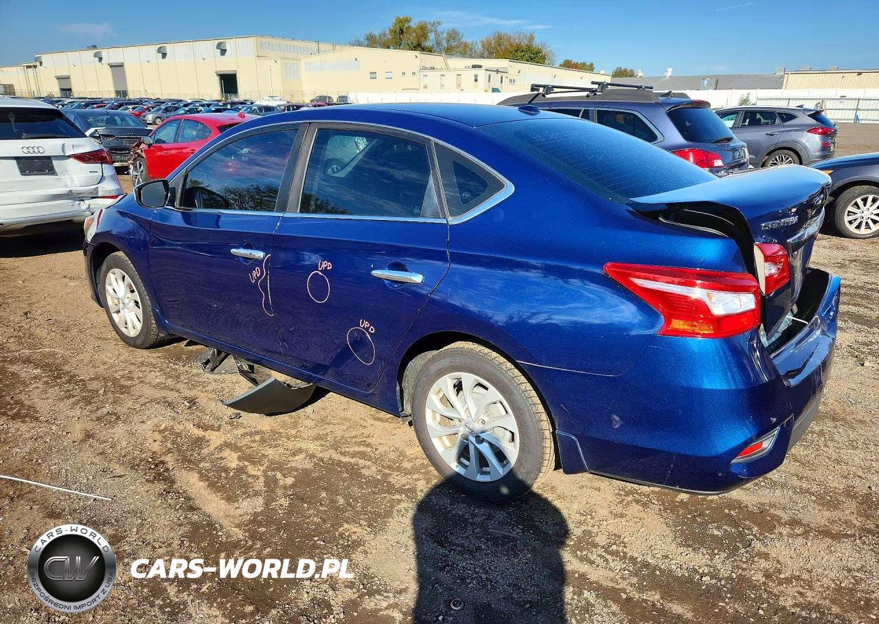 2018 Nissan Sentra Sv VIN:3N1AB7AP2JY264950 - 2