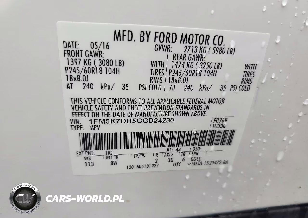 2016 Ford Explorer Xlt VIN:1FM5K7DH5GGD24230 - 13