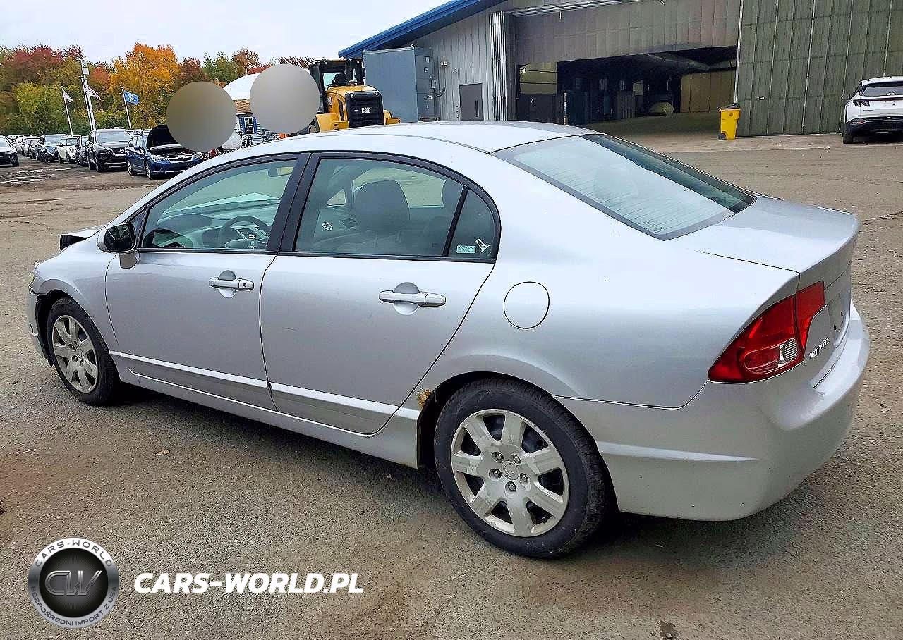 2008 Honda Civic Lx VIN:2HGFA16588H328209 - 2