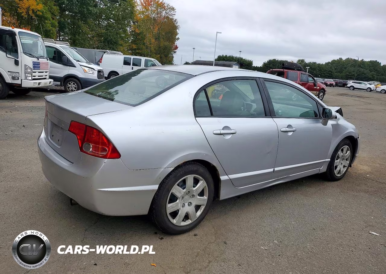 2008 Honda Civic Lx VIN:2HGFA16588H328209 - 3