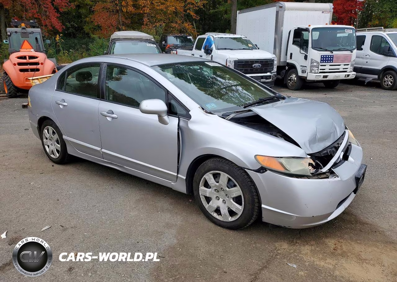 2008 Honda Civic Lx VIN:2HGFA16588H328209 - 4