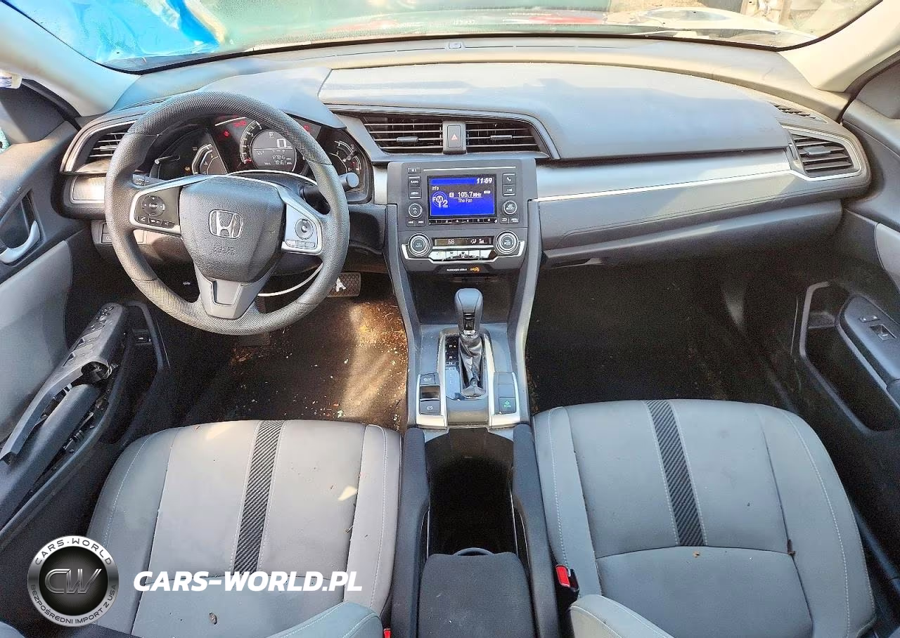 2017 Honda Civic Lx VIN:2HGFC2F5XHH532669 - 8