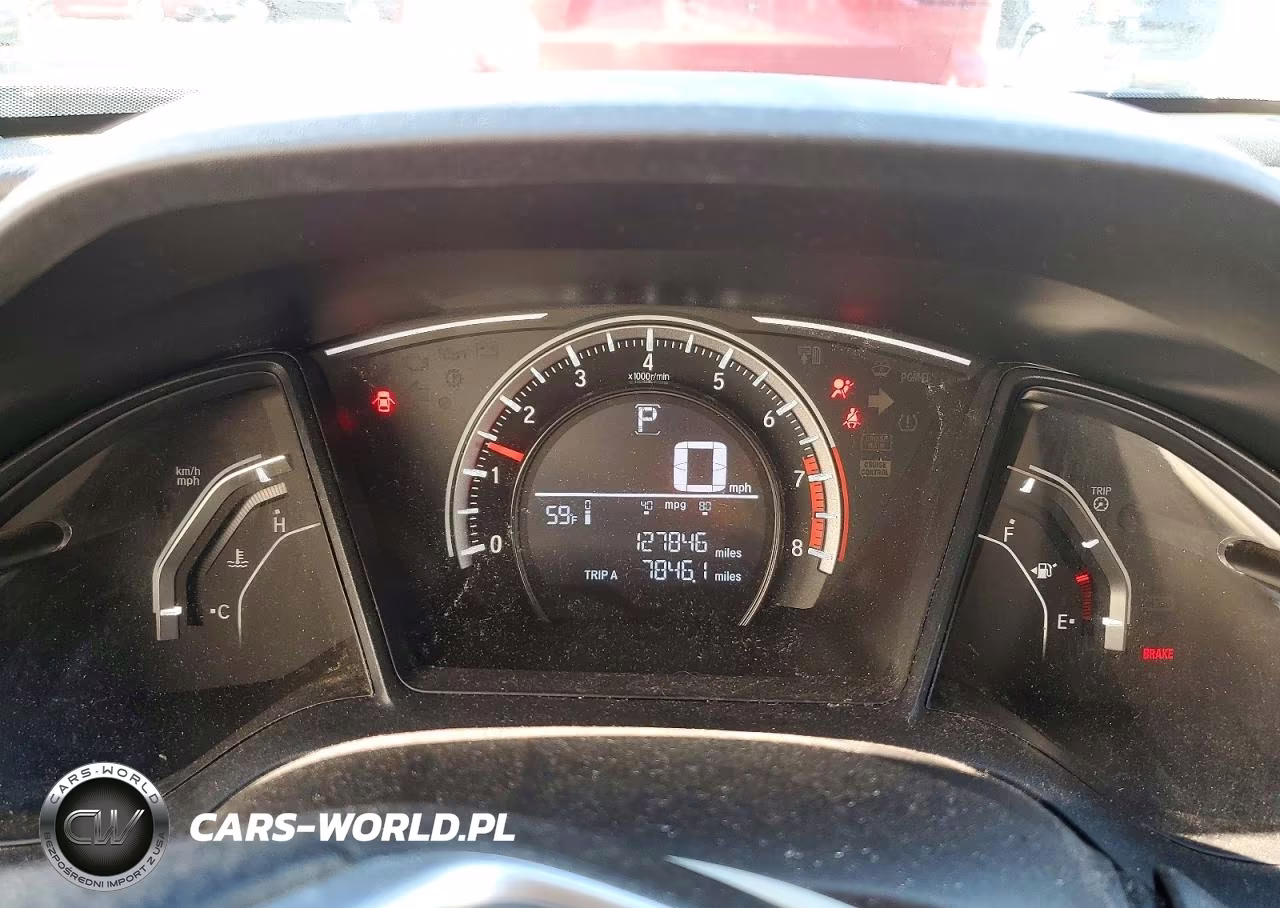 2017 Honda Civic Lx VIN:2HGFC2F5XHH532669 - 9