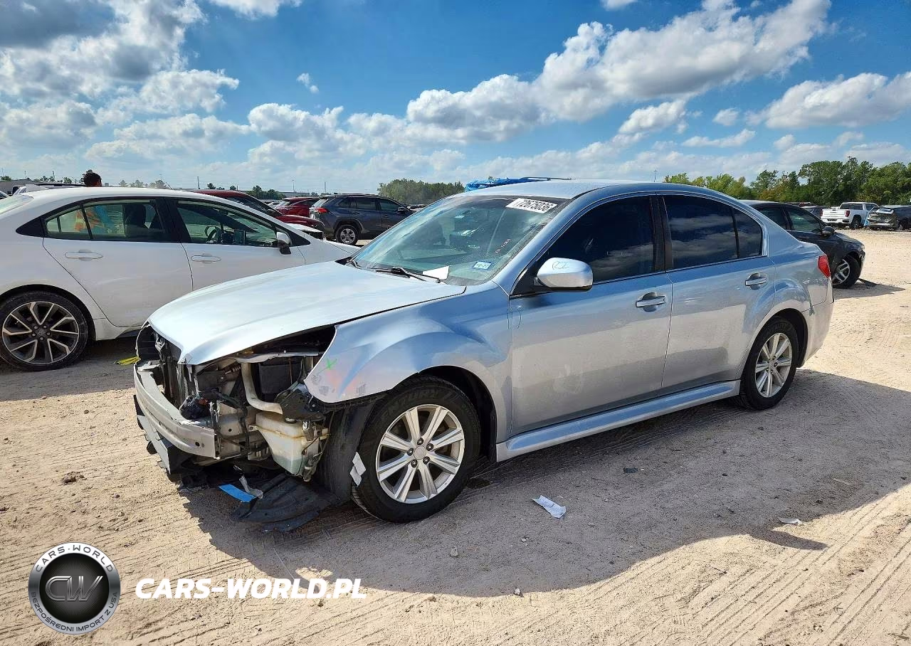 2012 Subaru Legacy 2.5I VIN:4S3BMAA6XC1016100 - 1