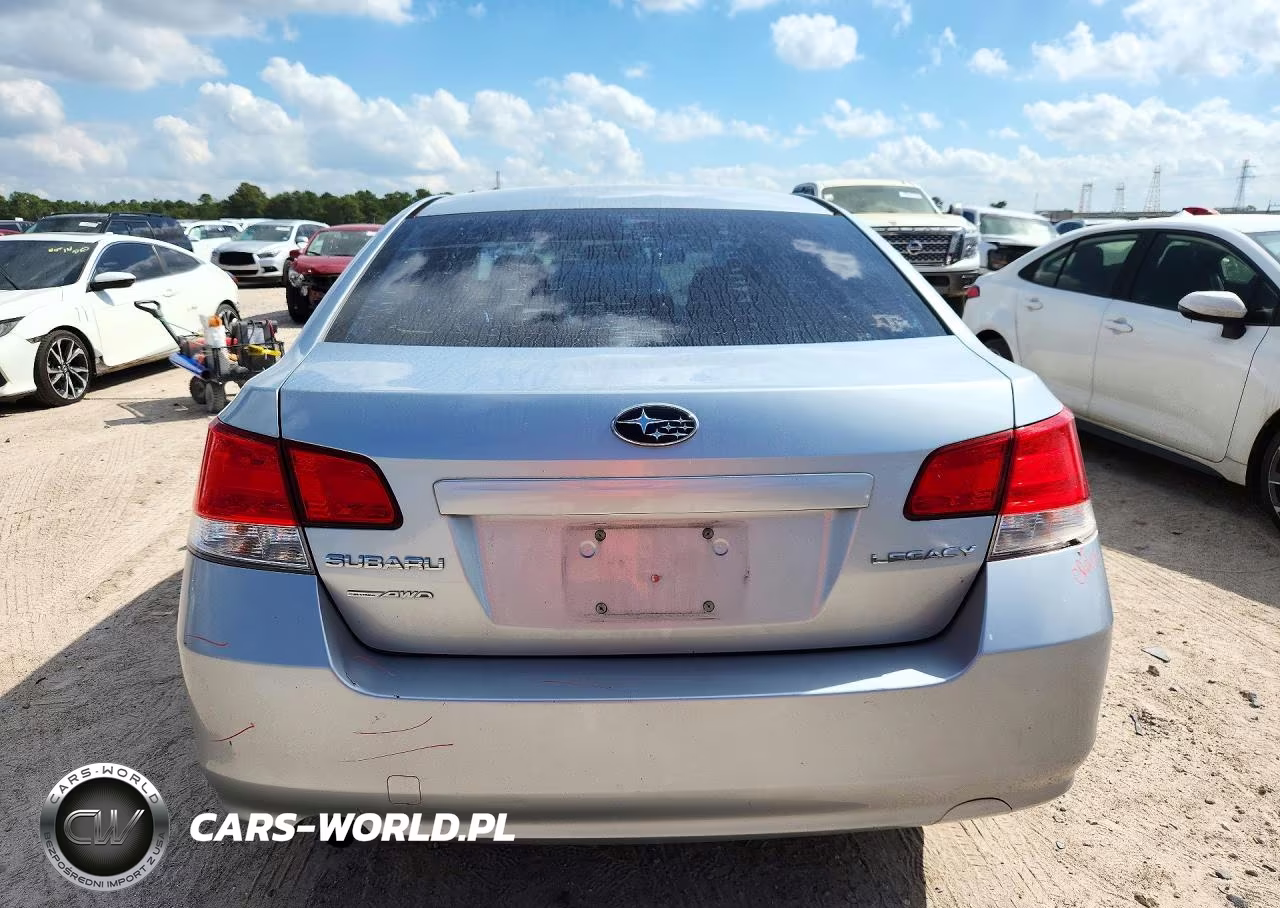 2012 Subaru Legacy 2.5I VIN:4S3BMAA6XC1016100 - 6