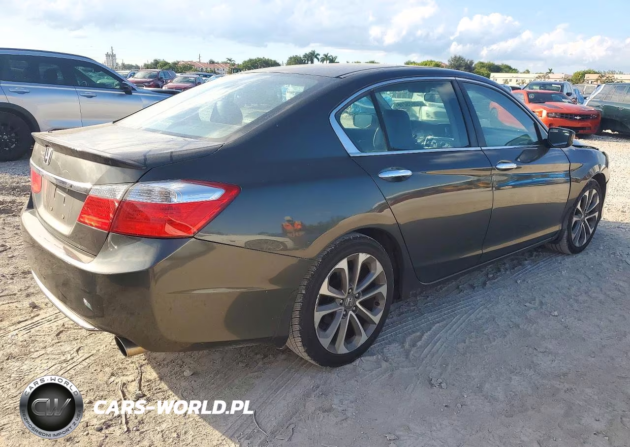 2013 Honda Accord Sport VIN:1HGCR2F54DA025373 - 3
