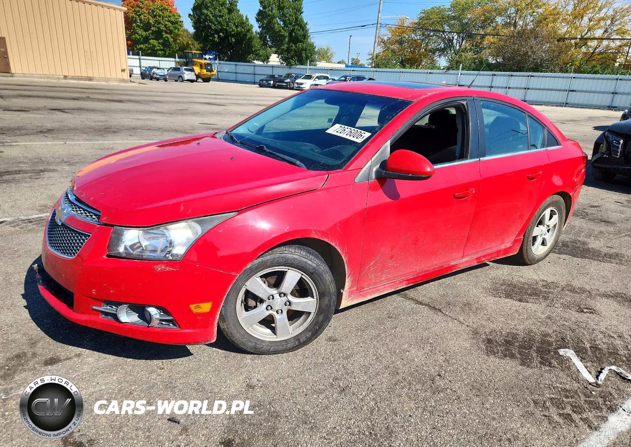 2012 Chevrolet Cruze Lt VIN:1G1PF5SCXC7160019 - 1
