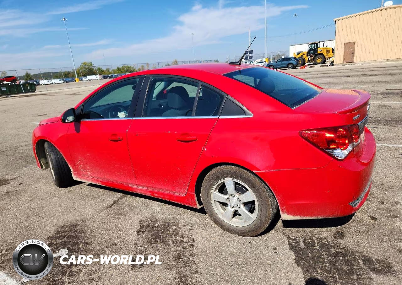 2012 Chevrolet Cruze Lt VIN:1G1PF5SCXC7160019 - 2