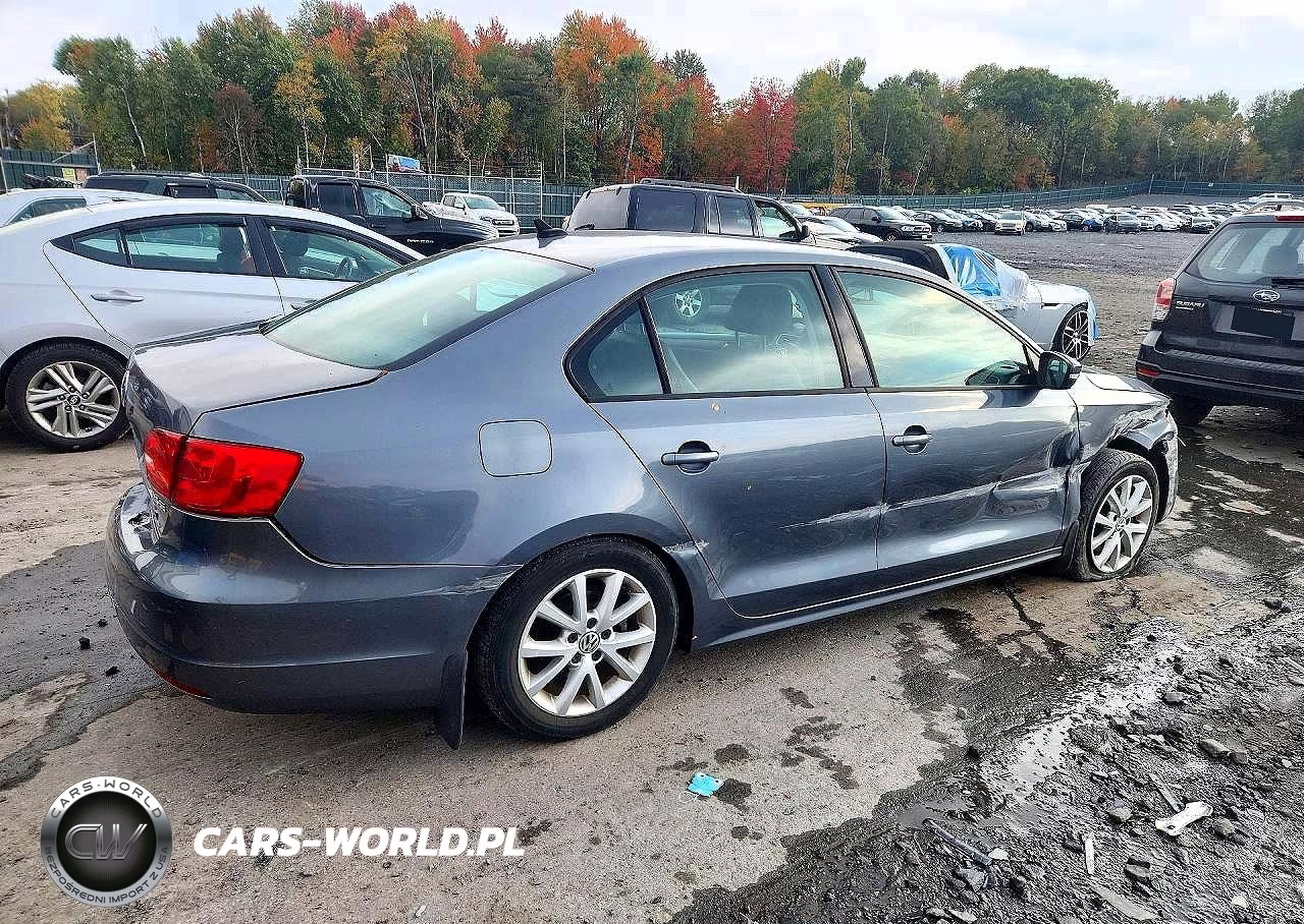 2012 Volkswagen Jetta Se VIN:3VWDP7AJ4CM376373 - 3