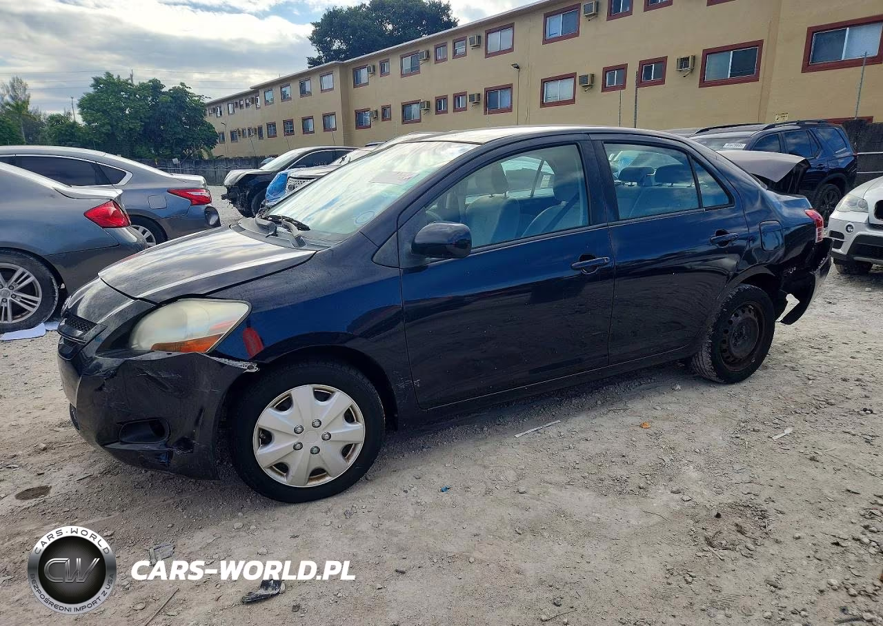 2008 Toyota Yaris Base VIN:JTDBT923681237805 - 1