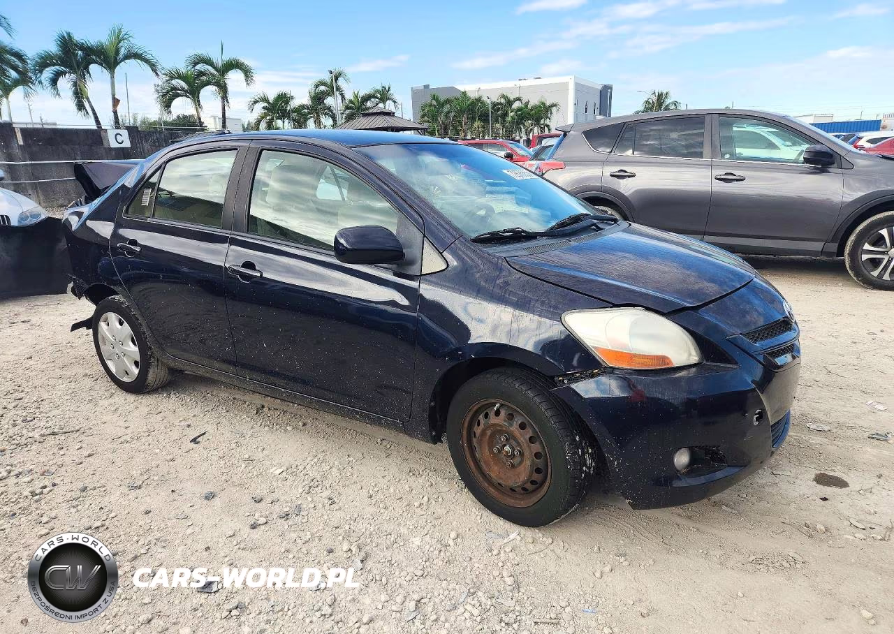2008 Toyota Yaris Base VIN:JTDBT923681237805 - 4
