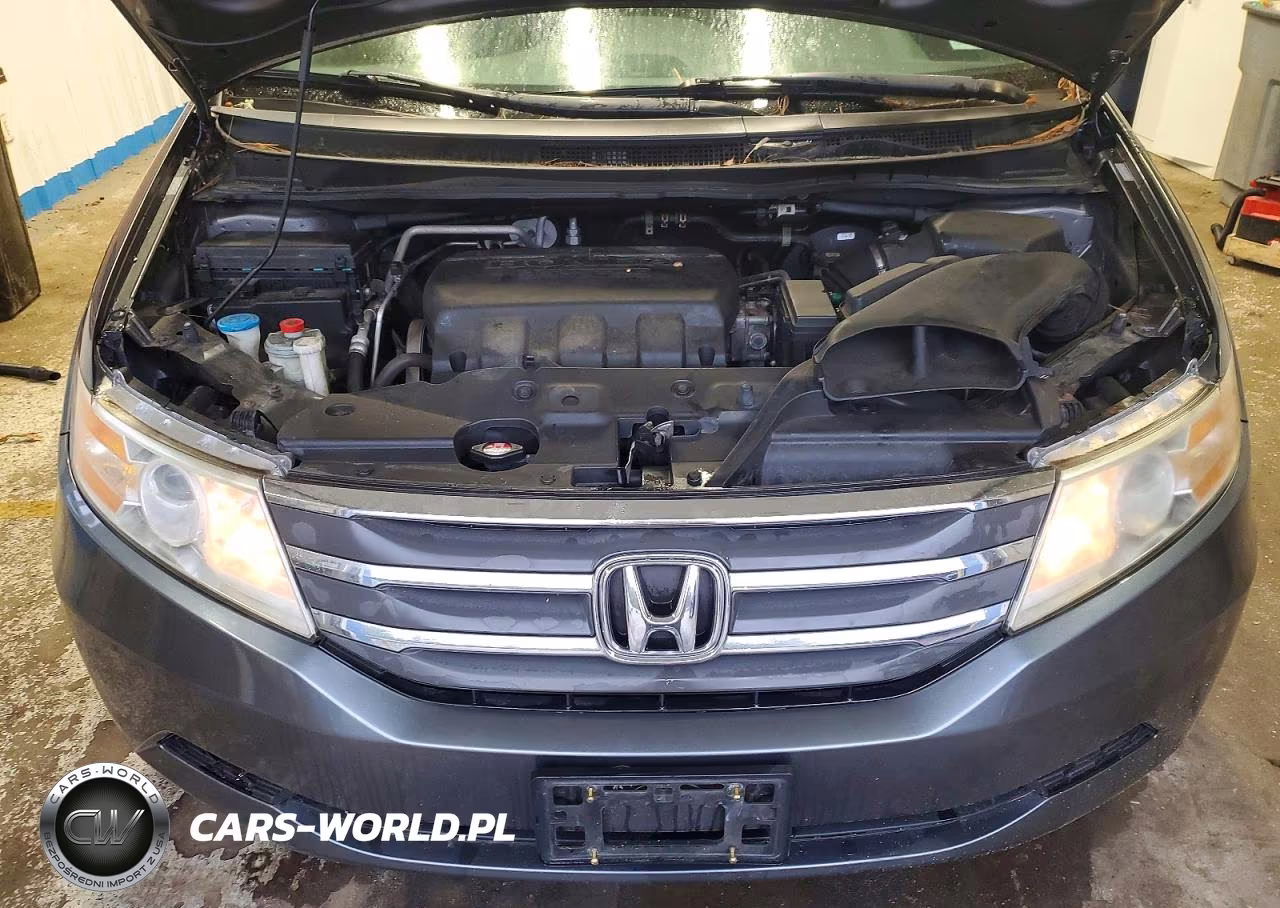 2012 Honda Odyssey Exl VIN:5FNRL5H69CB050387 - 12