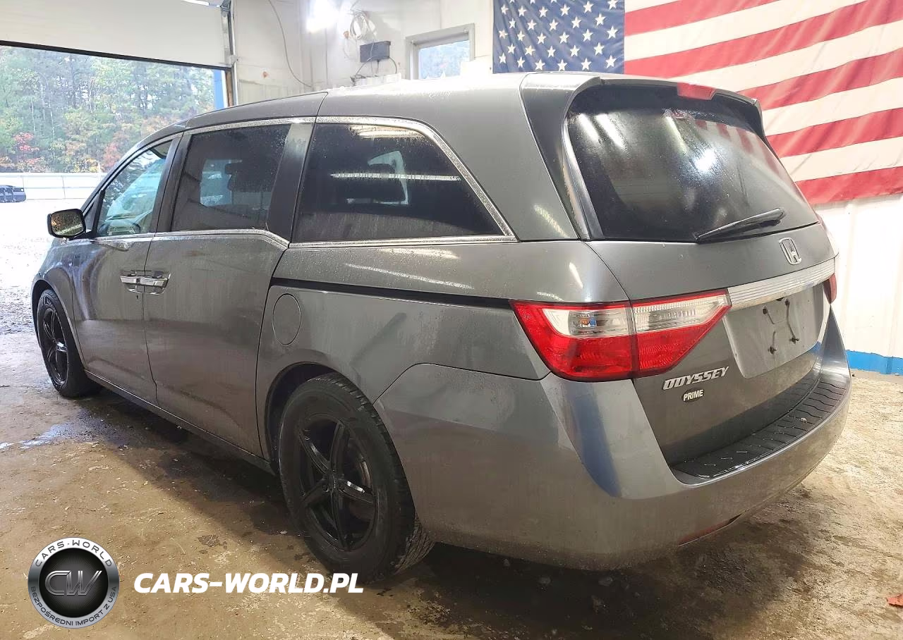 2012 Honda Odyssey Exl VIN:5FNRL5H69CB050387 - 2