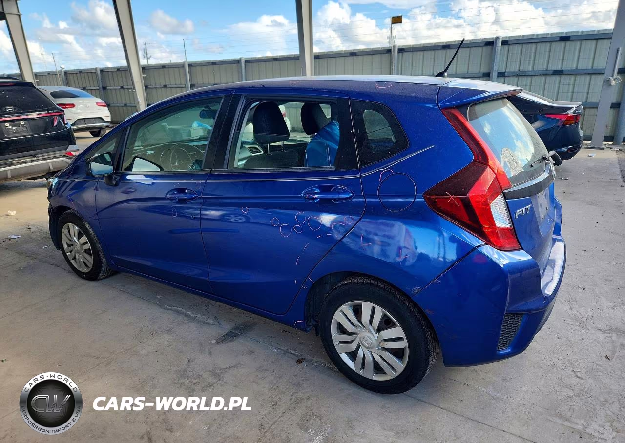 2015 Honda Fit Lx VIN:3HGGK5H5XFM770798 - 2