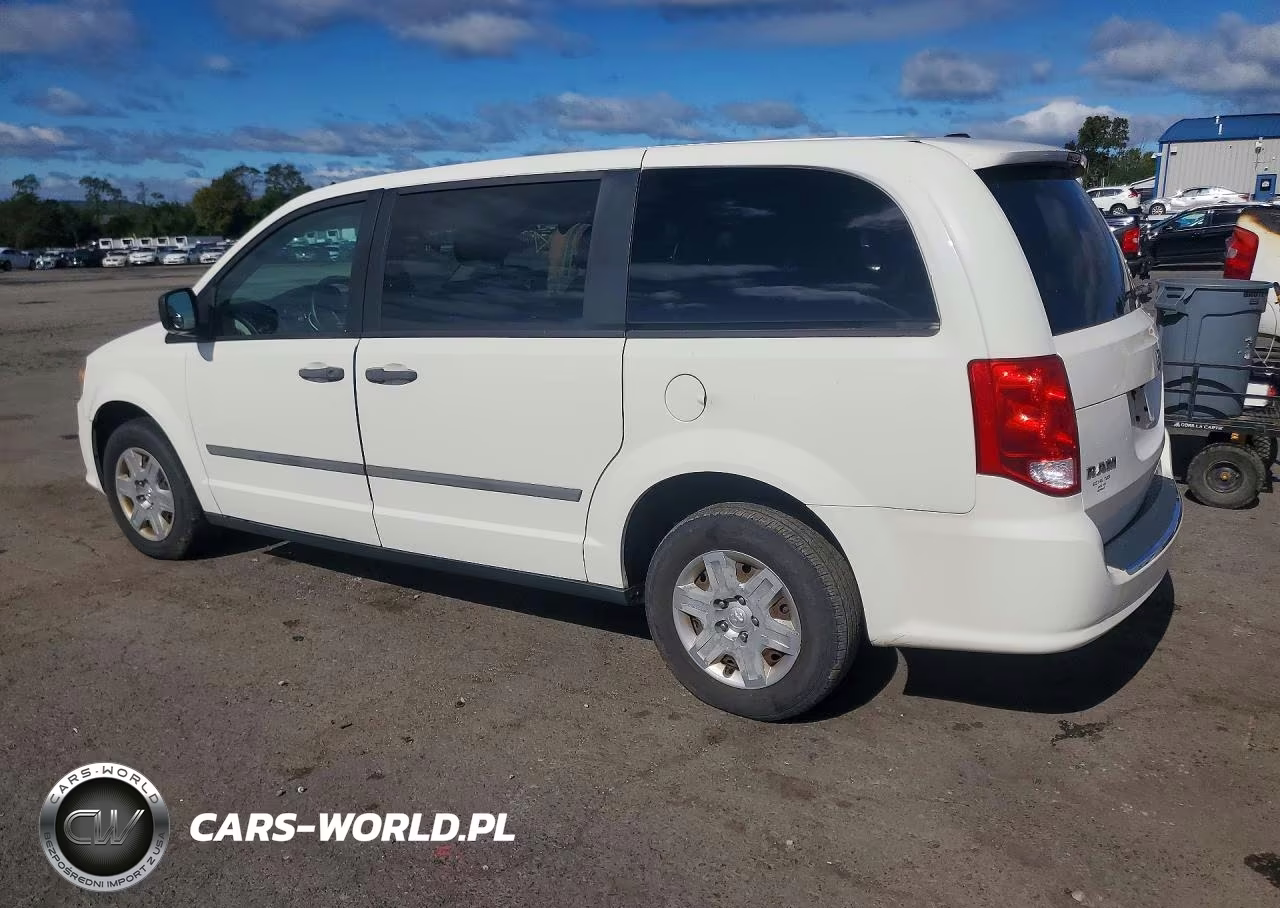 2012 Dodge Ram Van VIN:2C4RDGAG4CR206741 - 2