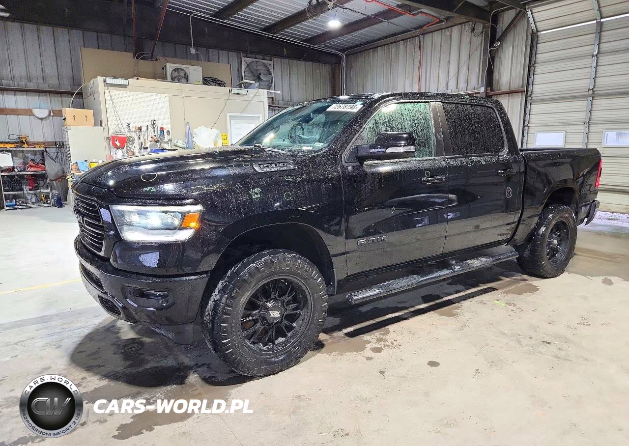 2019 Ram 1500 Big Horn-Lone Star VIN:1C6SRFFT6KN741799 - 1