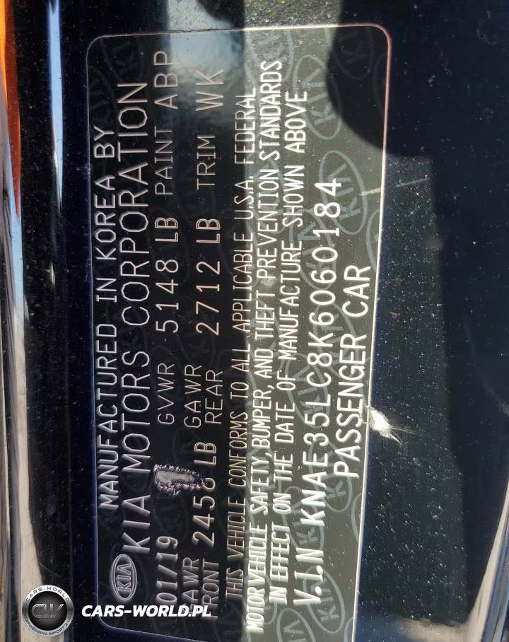 2019 Kia Stinger Gt VIN:KNAE35LC8K6060184 - 12