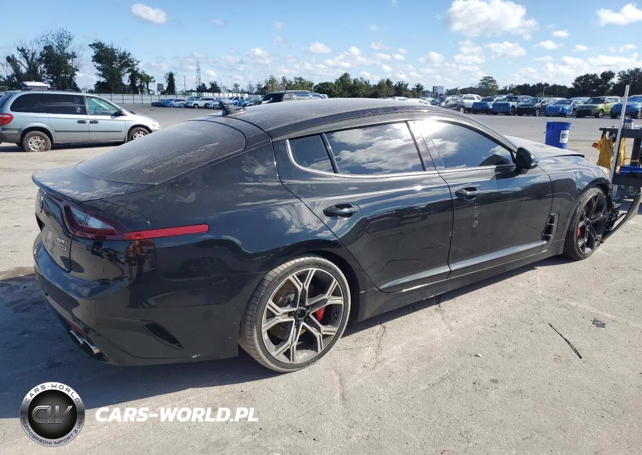 2019 Kia Stinger Gt VIN:KNAE35LC8K6060184 - 3
