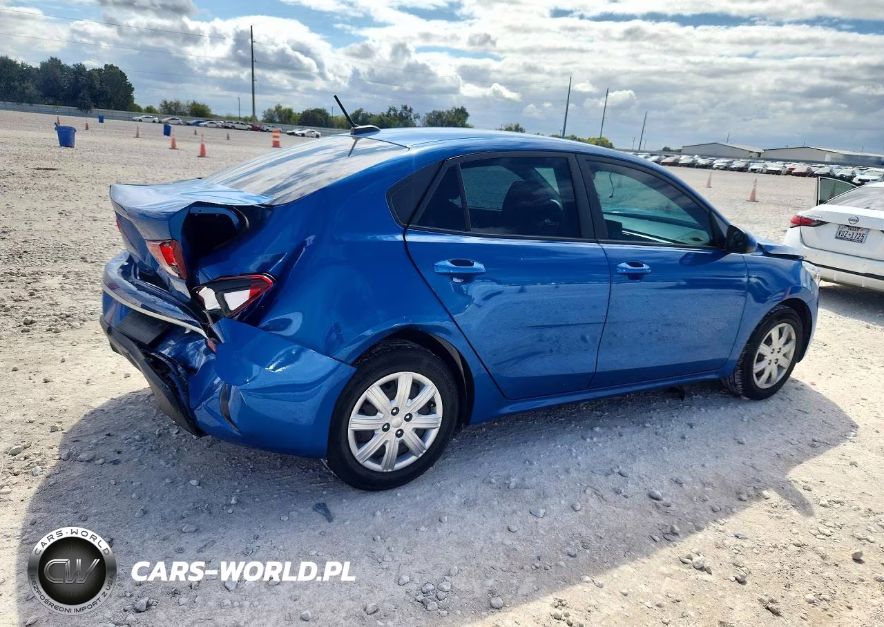 2022 Kia Rio S VIN:3KPA24AD4NE473633 - 3