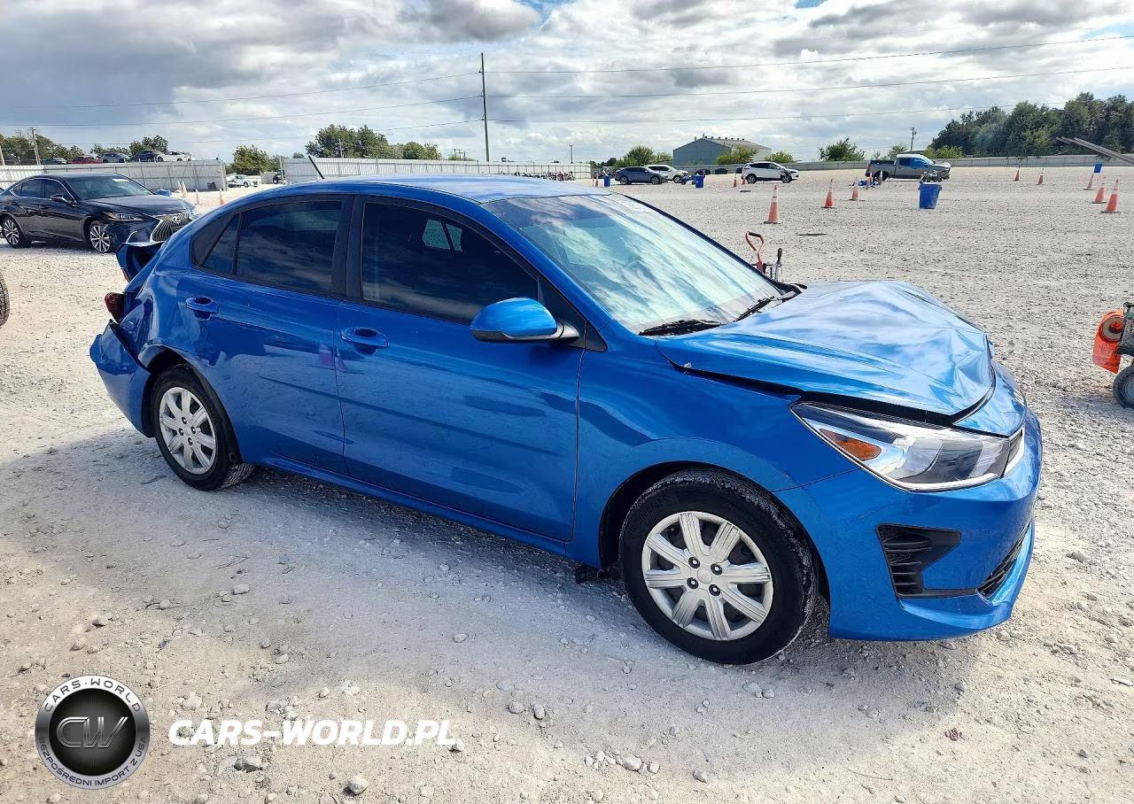 2022 Kia Rio S VIN:3KPA24AD4NE473633 - 4