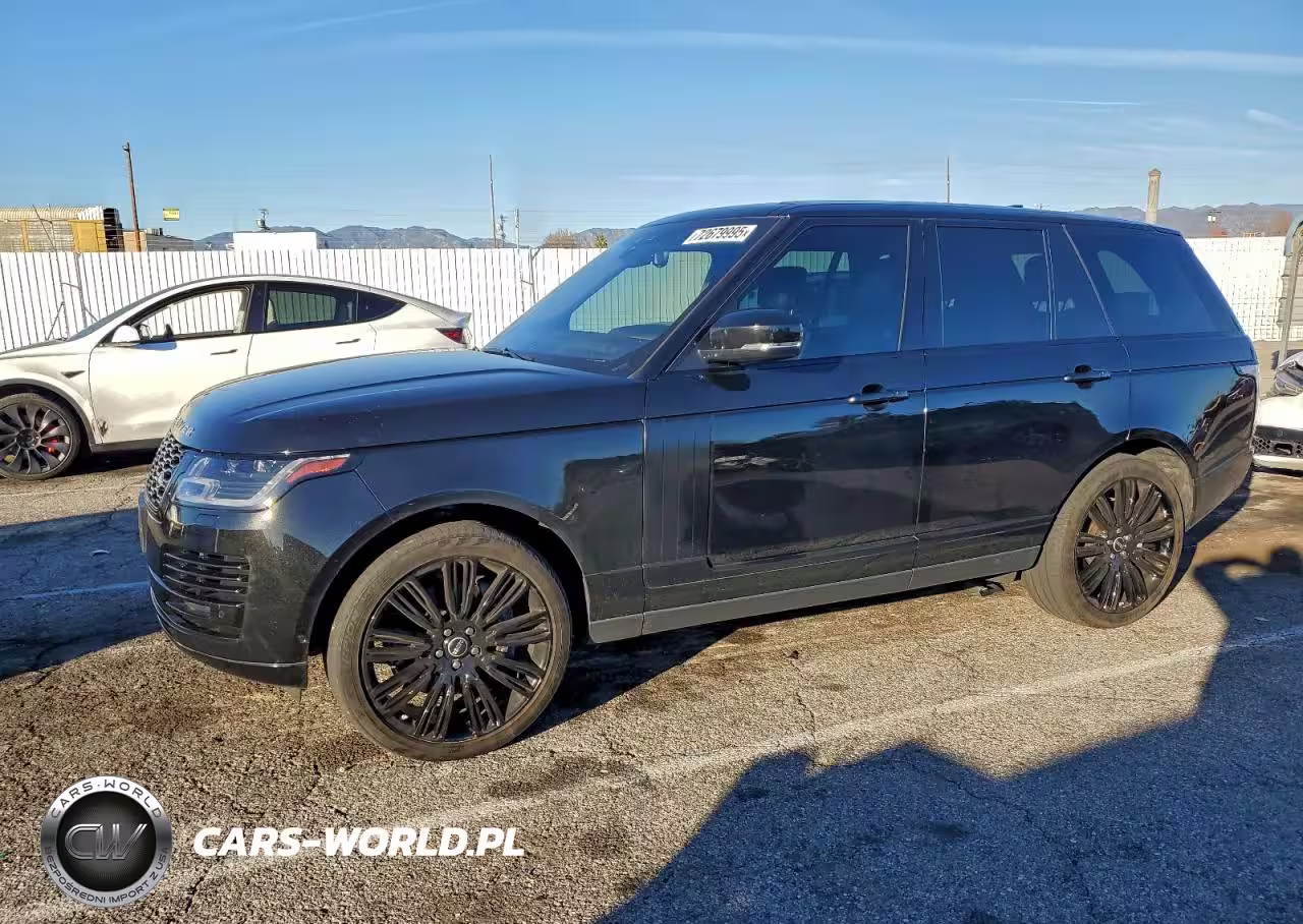 2019 Land Rover Range Rover Hse