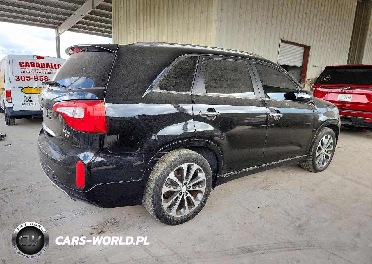 2014 Kia Sorento Sx VIN:5XYKW4A71EG442717 - 3